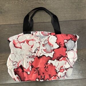 Under Armour Stylish Pink and White Athletic Tote Bag